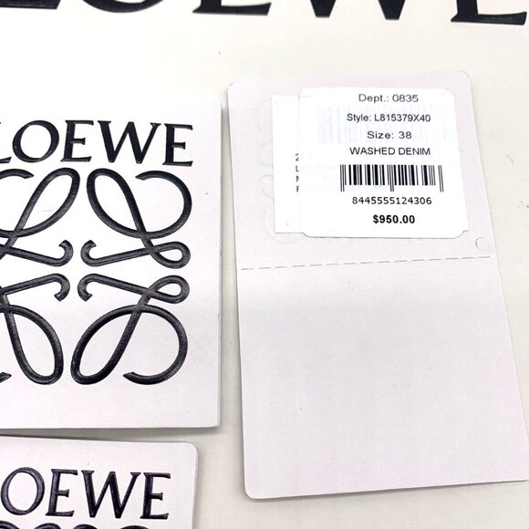 Loewe Ripped Denim Mule - Picture 7 of 8